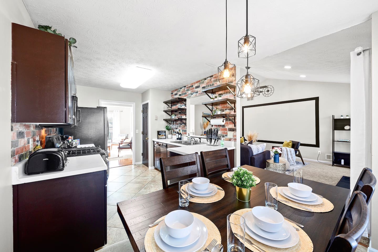Dining area located off the Living Room.
