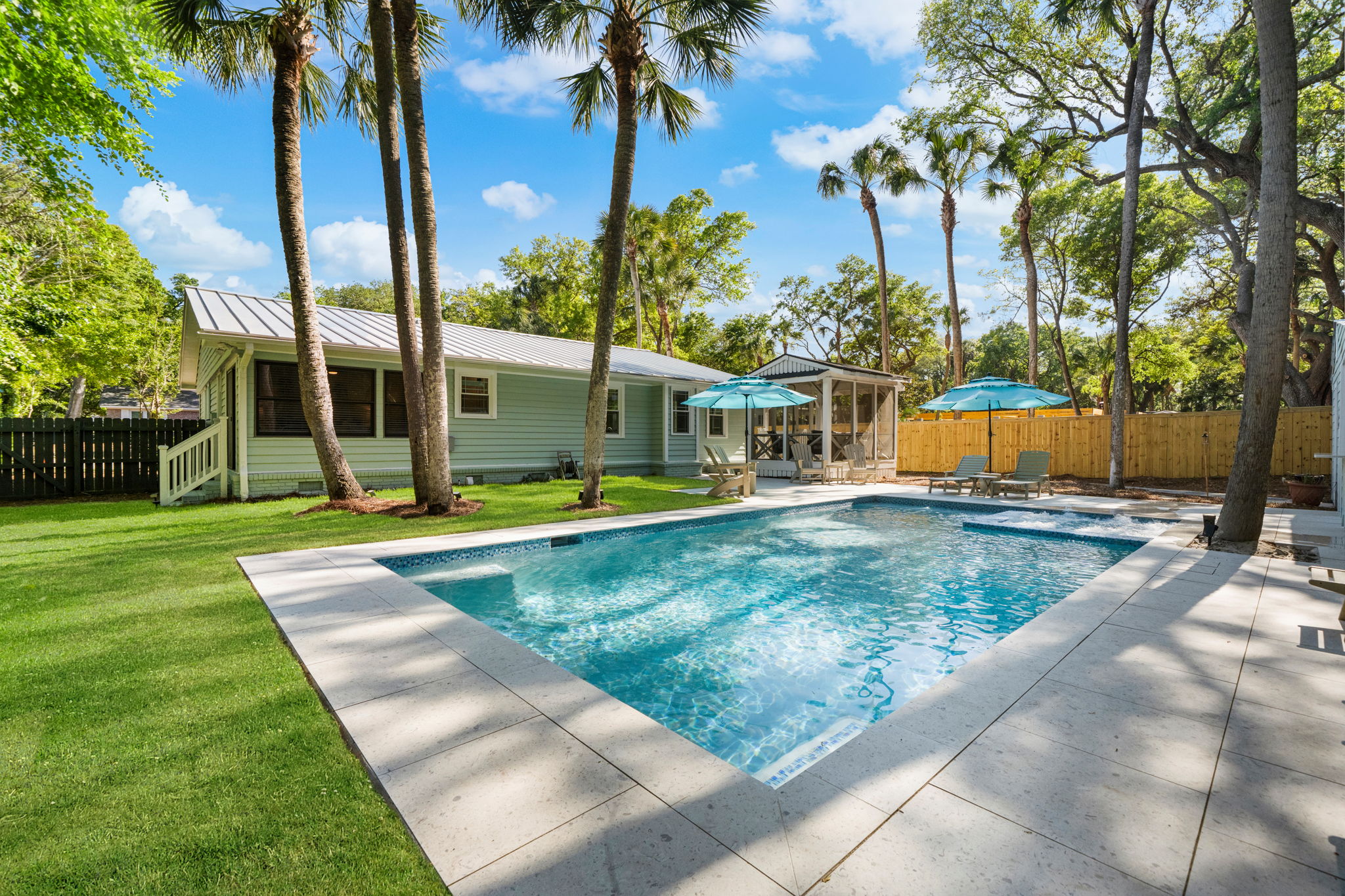 Pool | IOP Escapes The Beach Blessing | 3705 Hartnett Blvd, Isle of Palms, SC