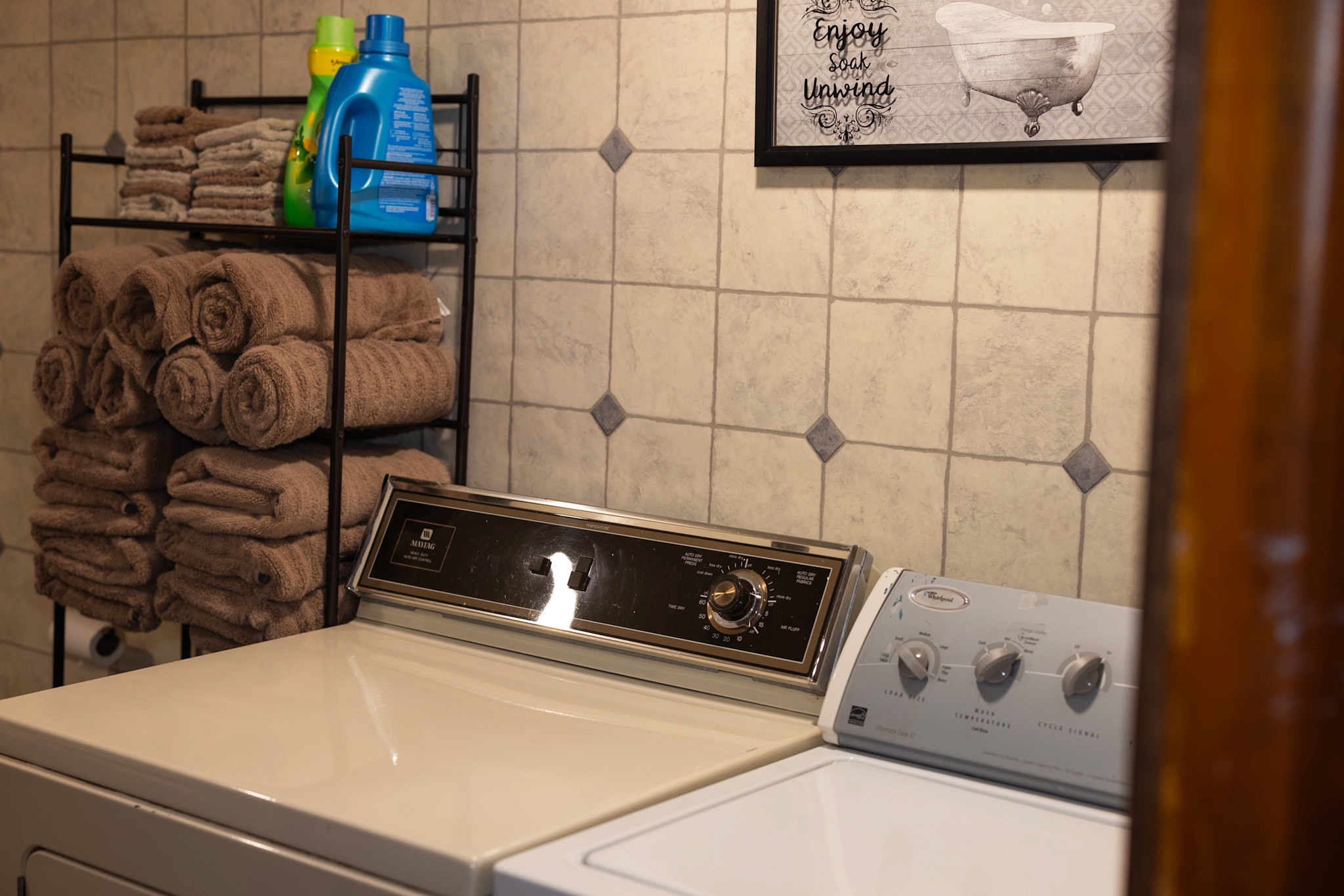 Washer/Dryer in home