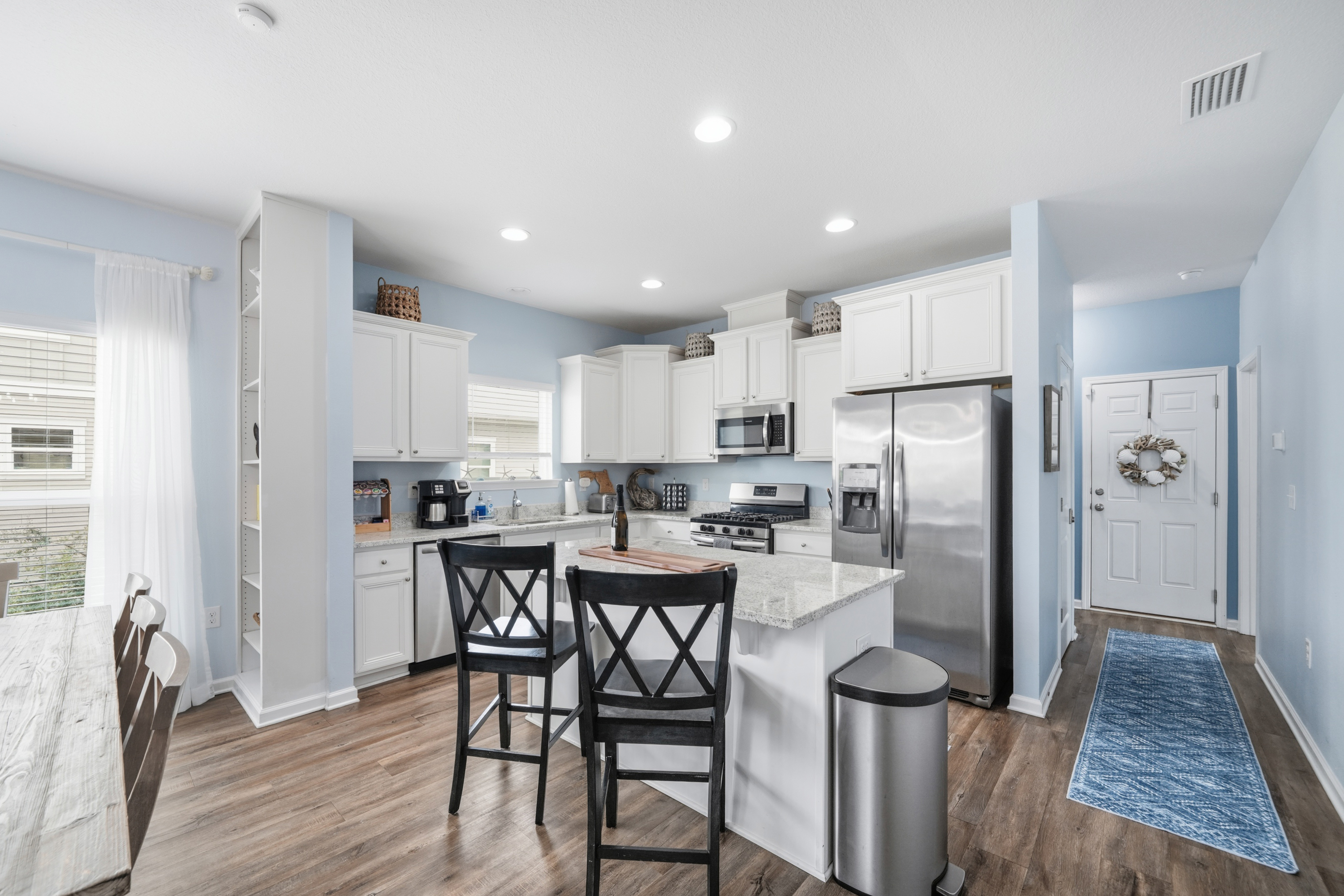 Full Kitchen with stainless steel appliances, modern finishes, and everything you need to prepare delicious meals