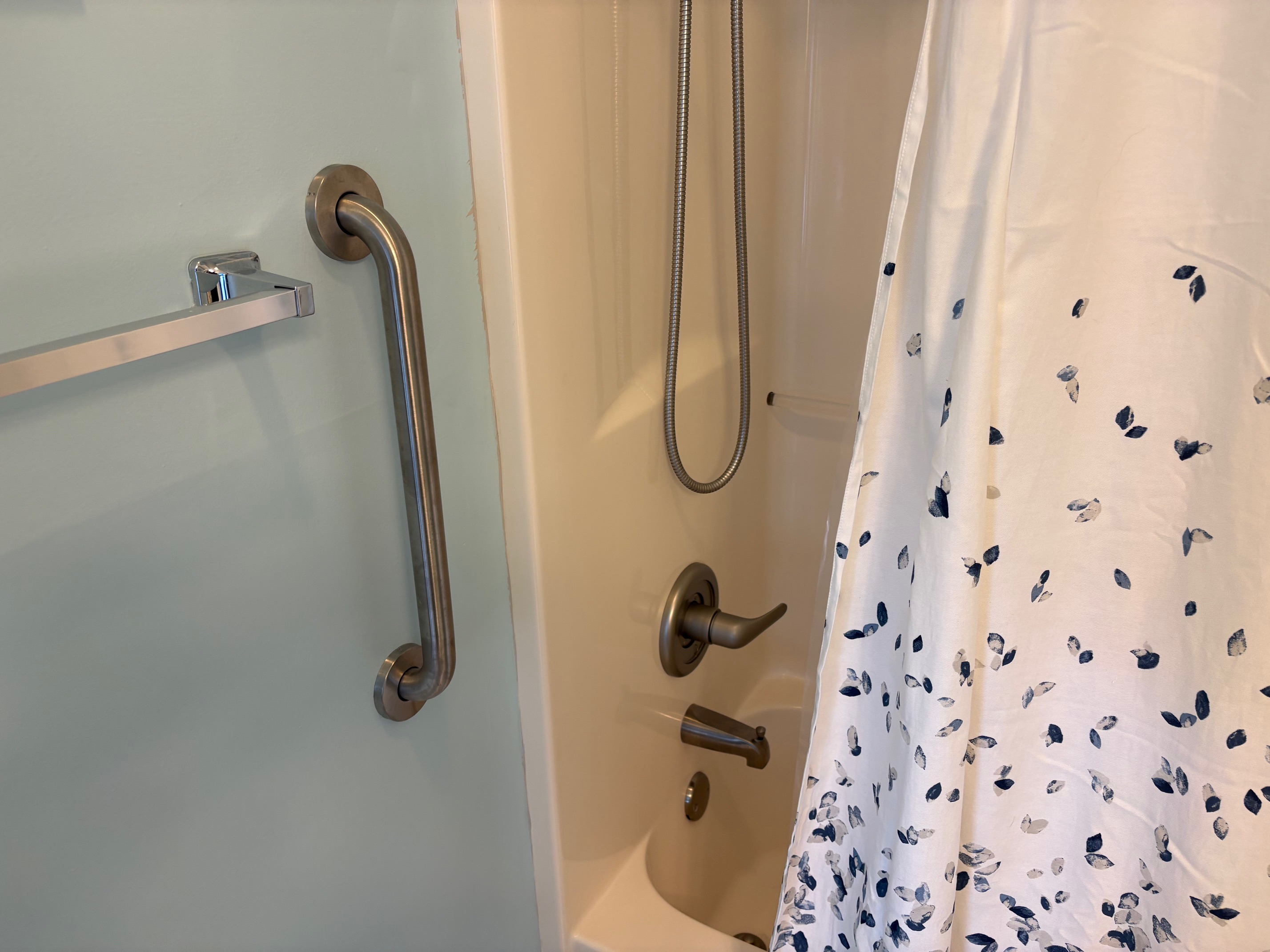 Grab Bar in Main Bathroom