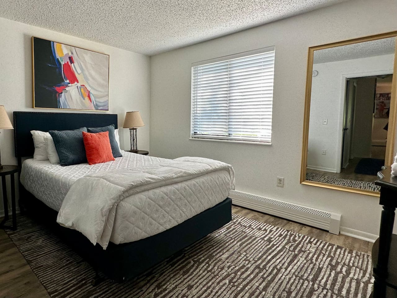 Queen size Memory Foam mattress.