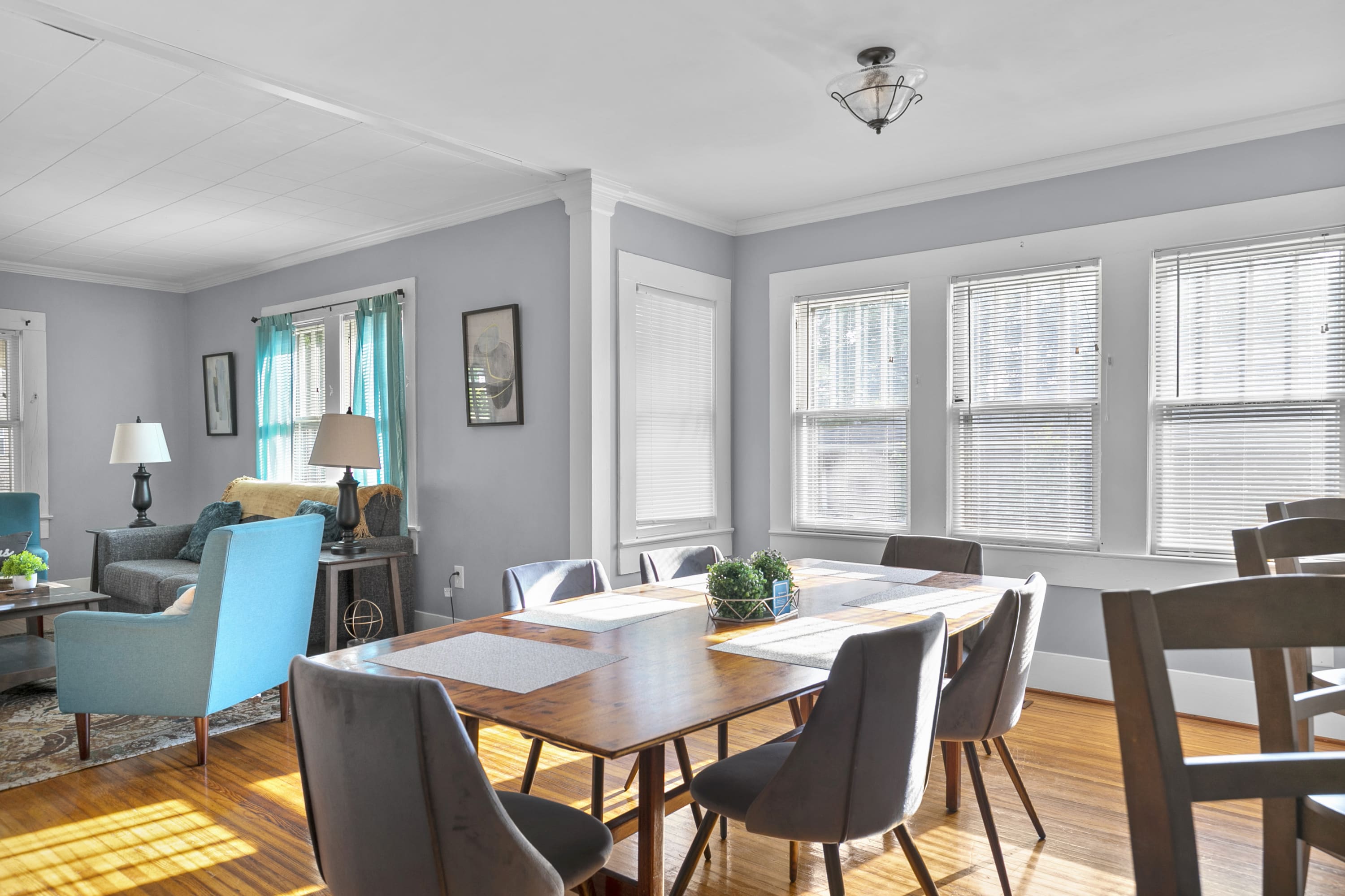A bright, welcoming dining space made for connection and slowing down together