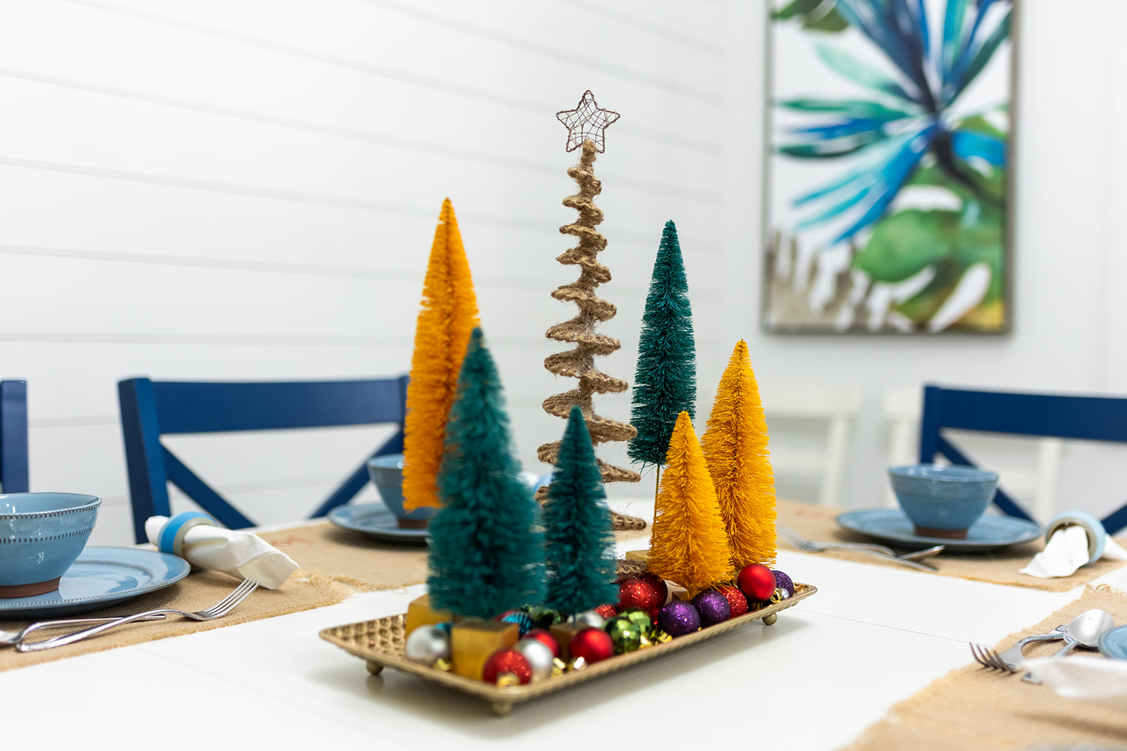 Table is set and ready for your holiday meal