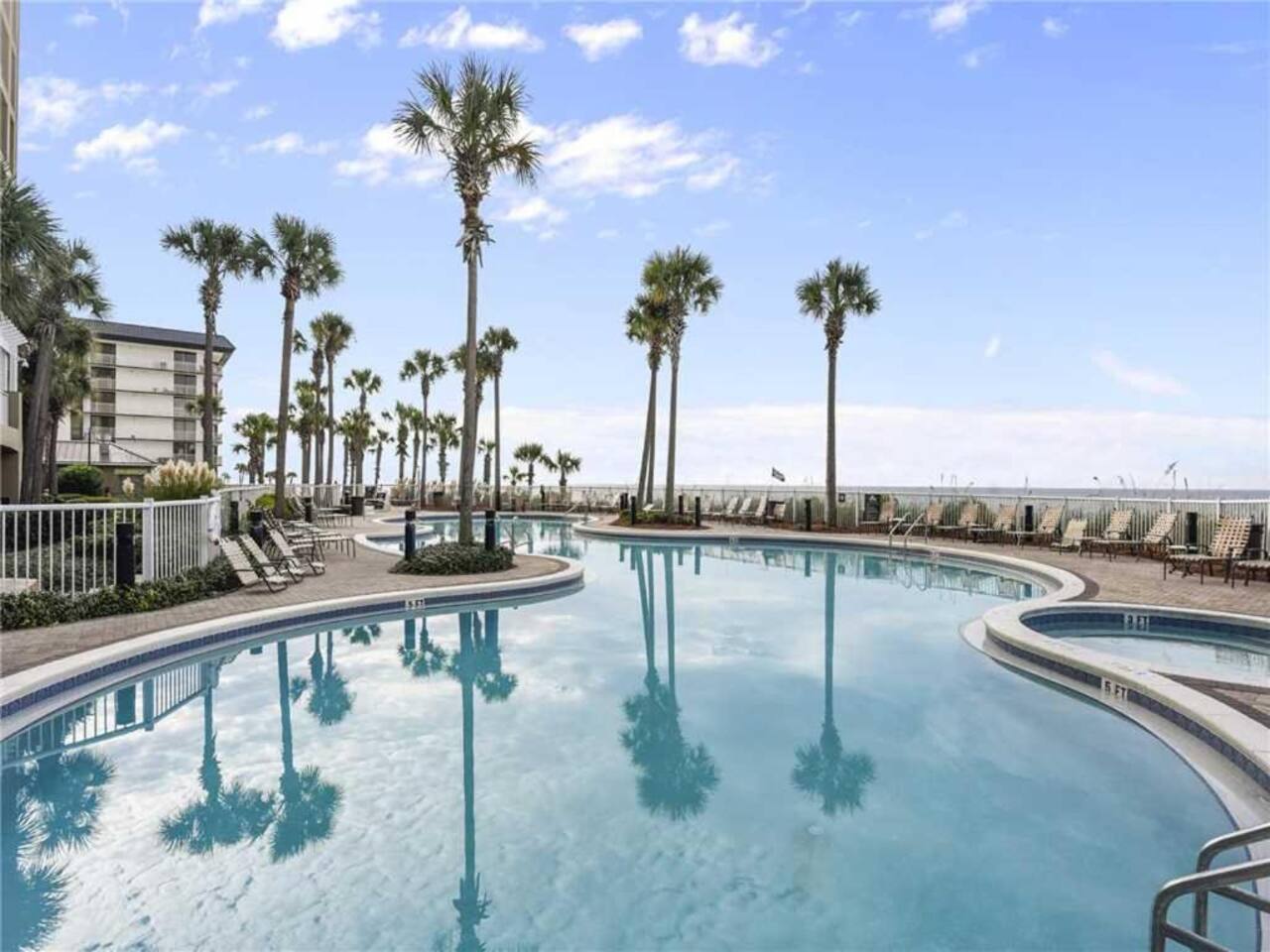 Pool is heated during the colder months