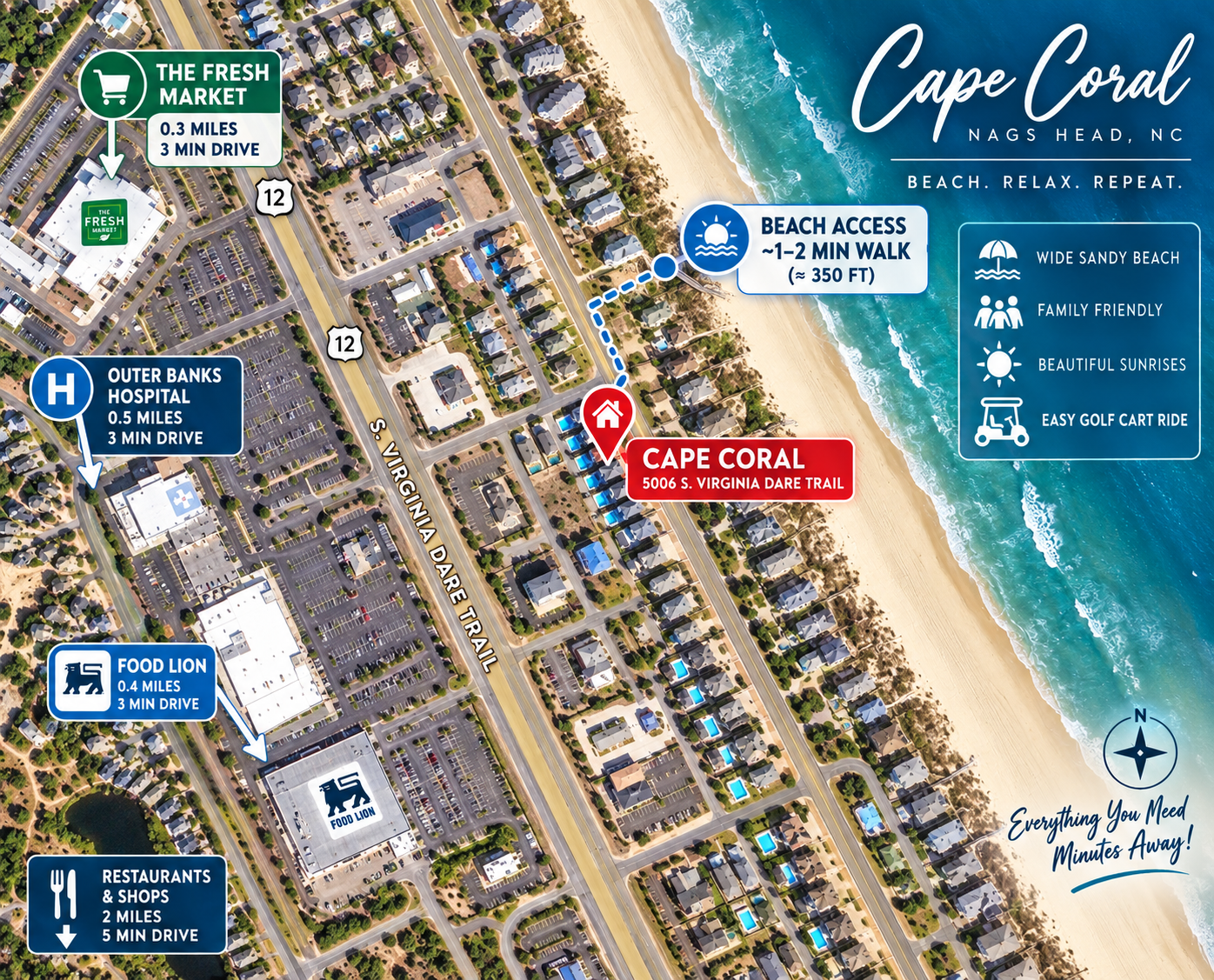 Cape Coral vacation rental in Nags Head — photo 5