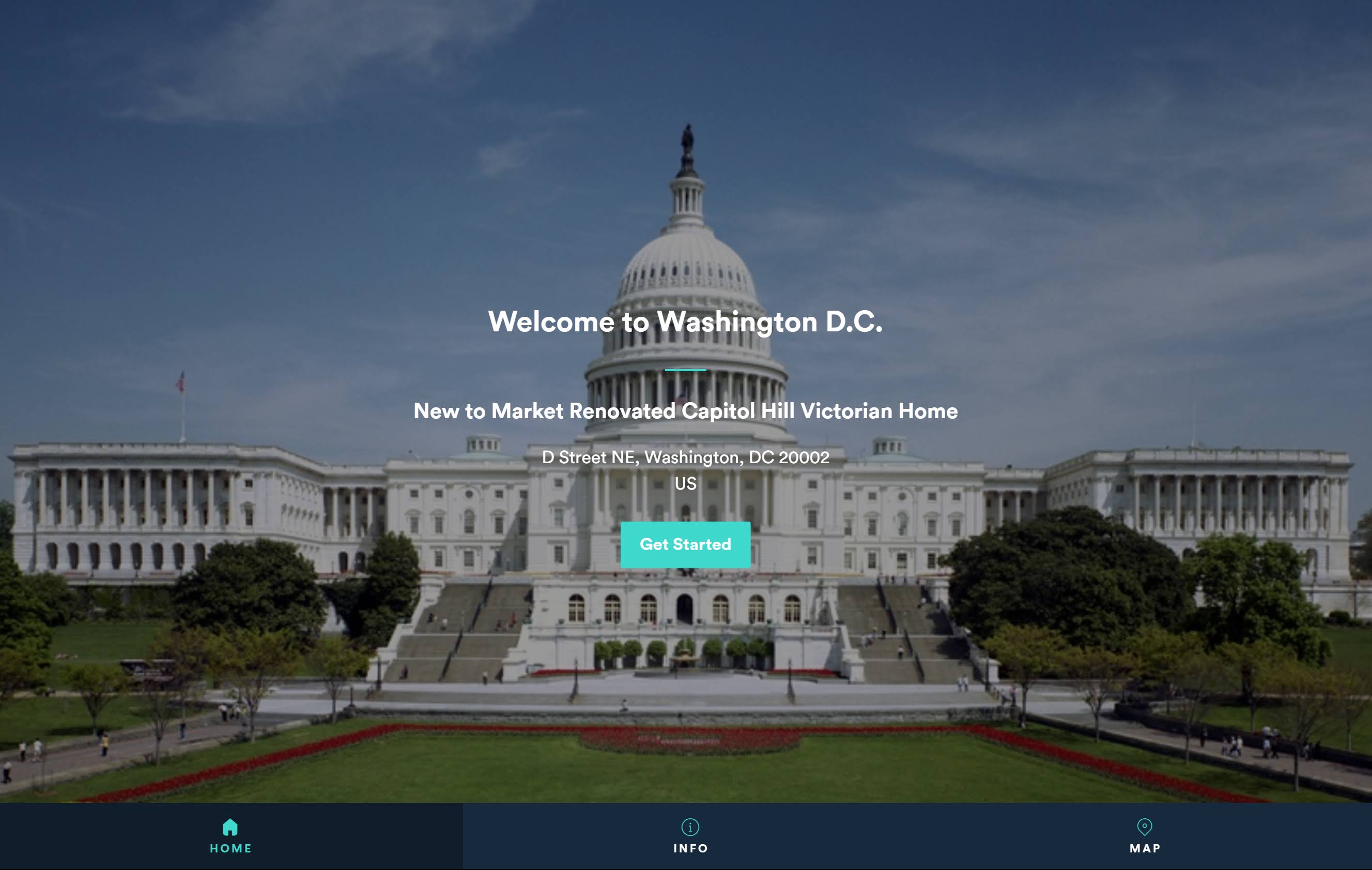 Access our digital guidebook anytime for everything you need—house details, local tips, dining spots, and can't-miss DC attractions.