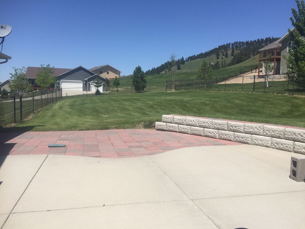 Large fenced in back yard.