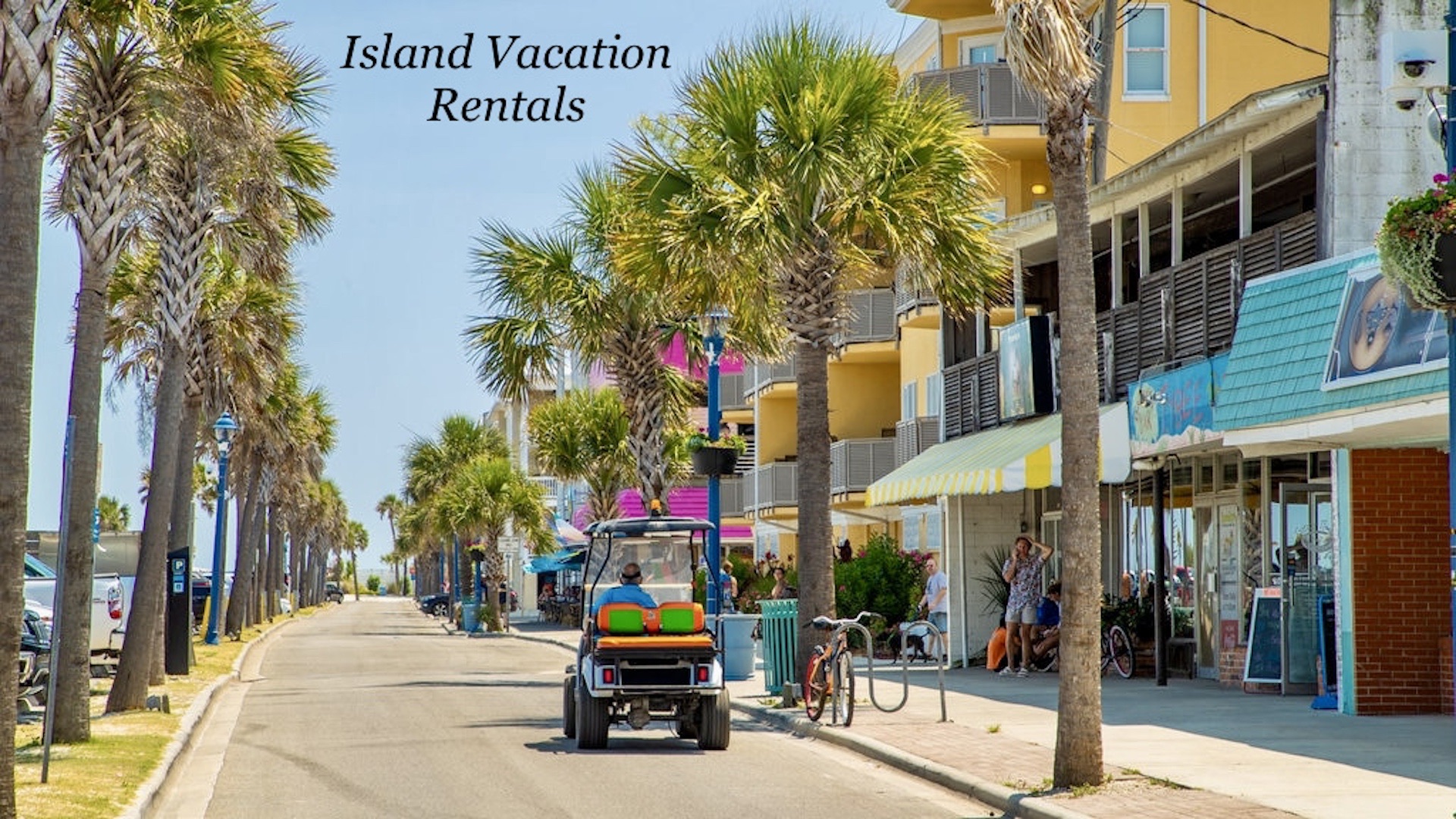 Ask about our street legal golf cart rentals!