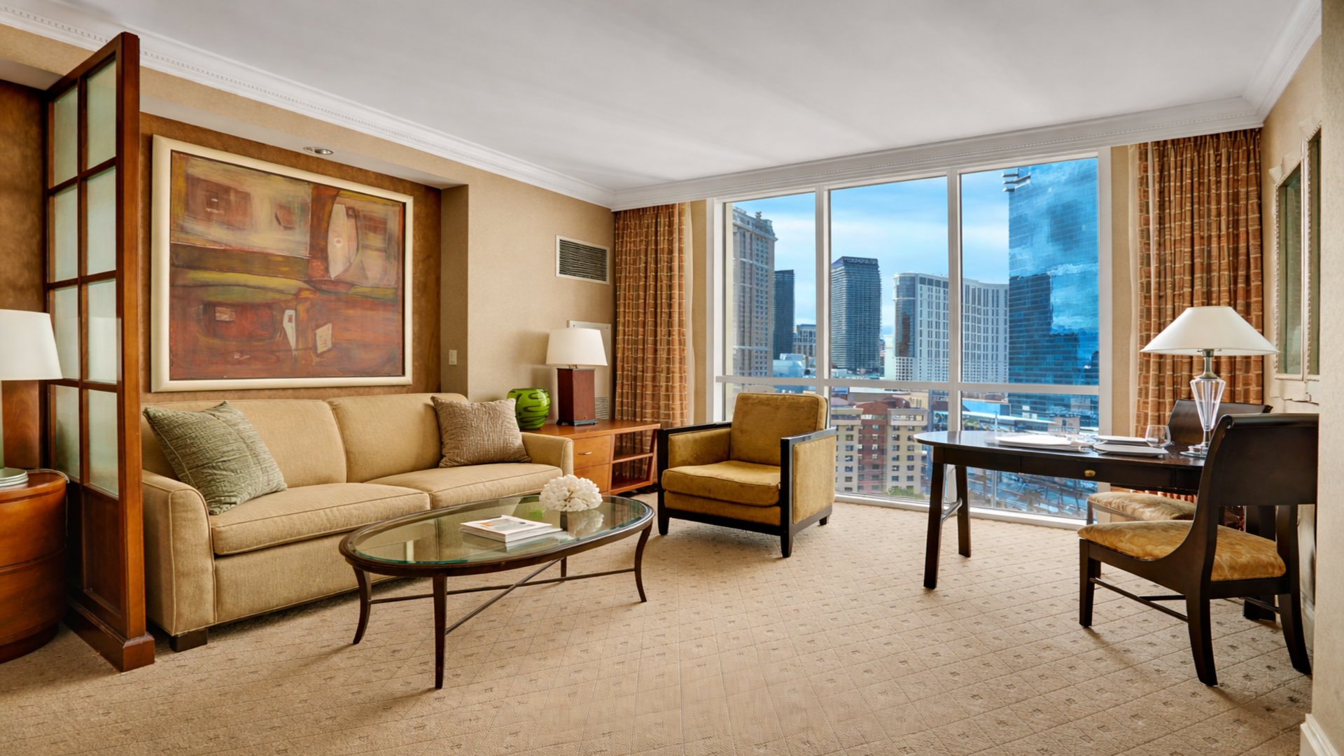 MGM Tower 2 · Units 3202+3204 — King Bedroom