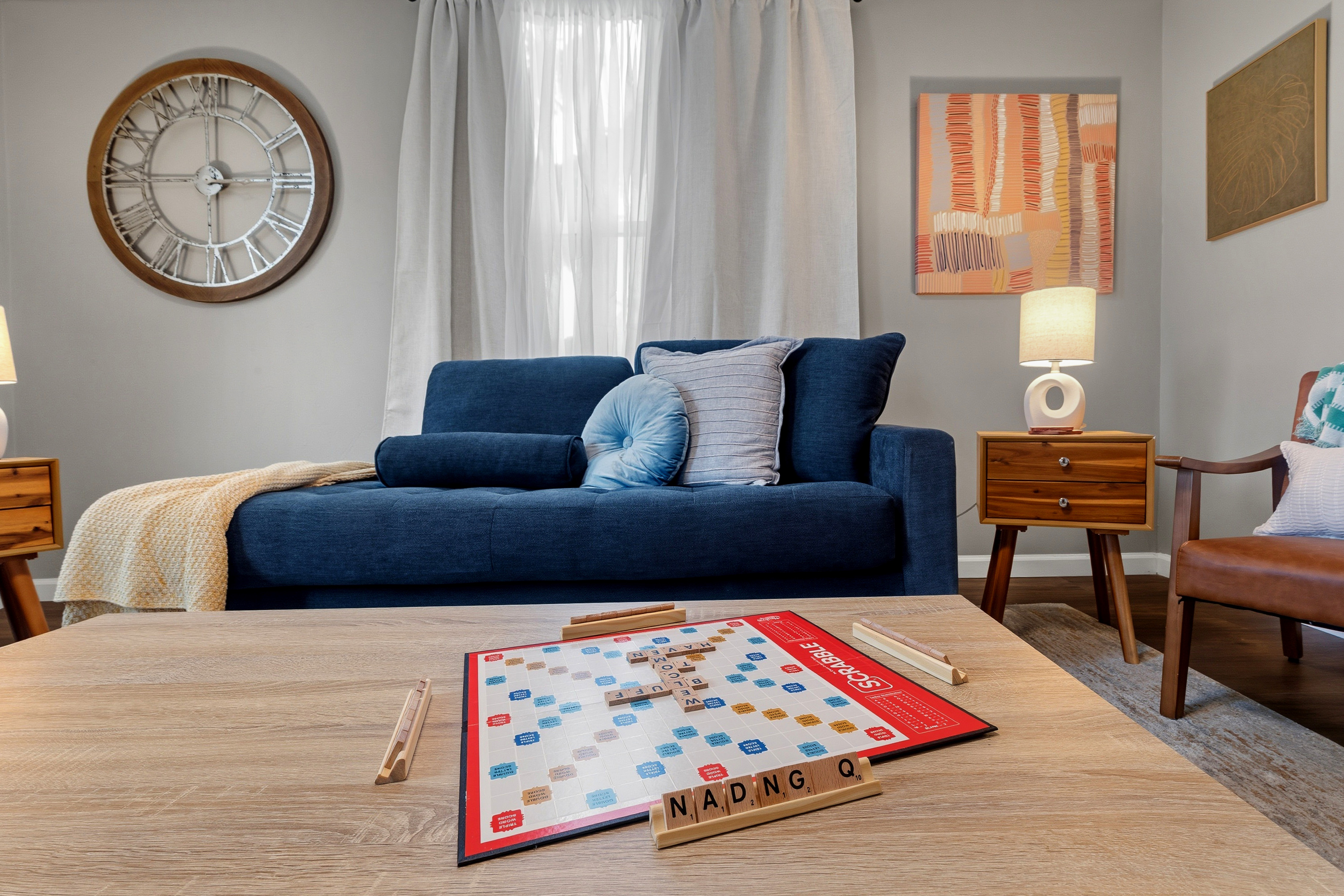Upper living room