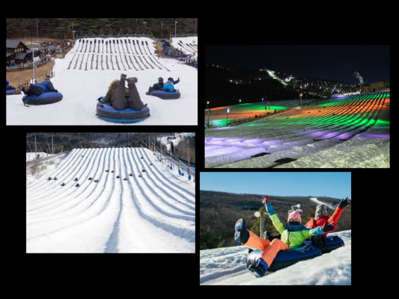 Camelback is a 10 min drive away for a fun day of snow tubing, skiing, and snow boarding!!