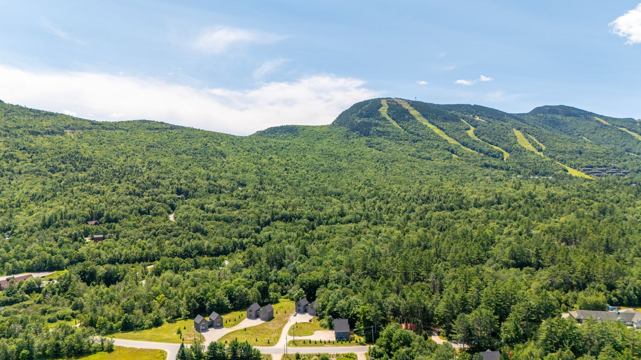 Take in sweeping views of the surrounding mountains and lush forest landscape.
