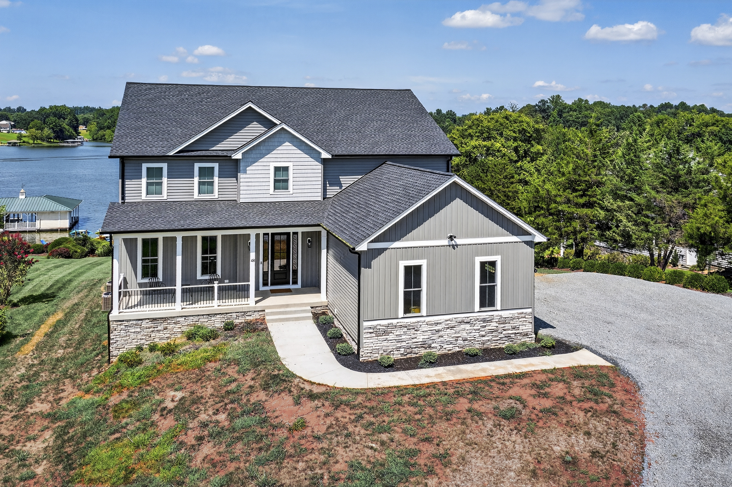 Welcome to Electric City, where style, comfort, and lakeside adventure begin at the front door