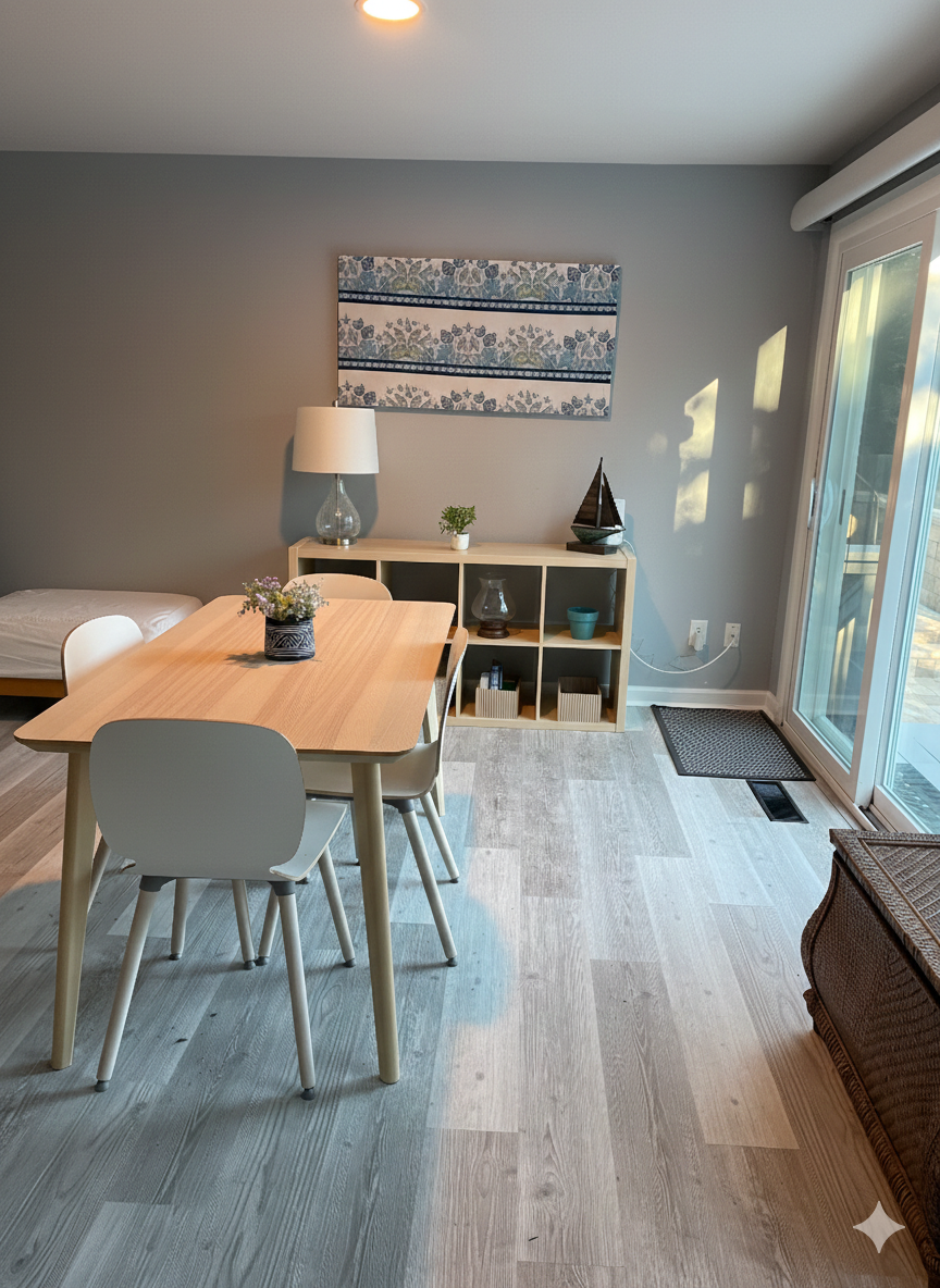 Dining Room View From Kitchen