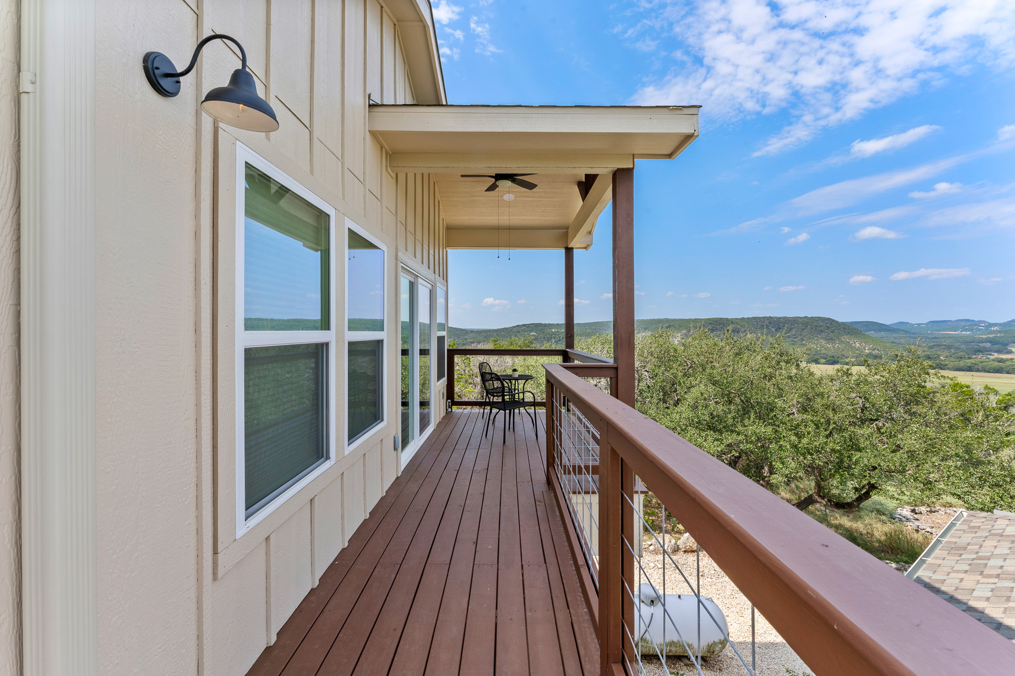 Sunset views over the peaceful Hill Country