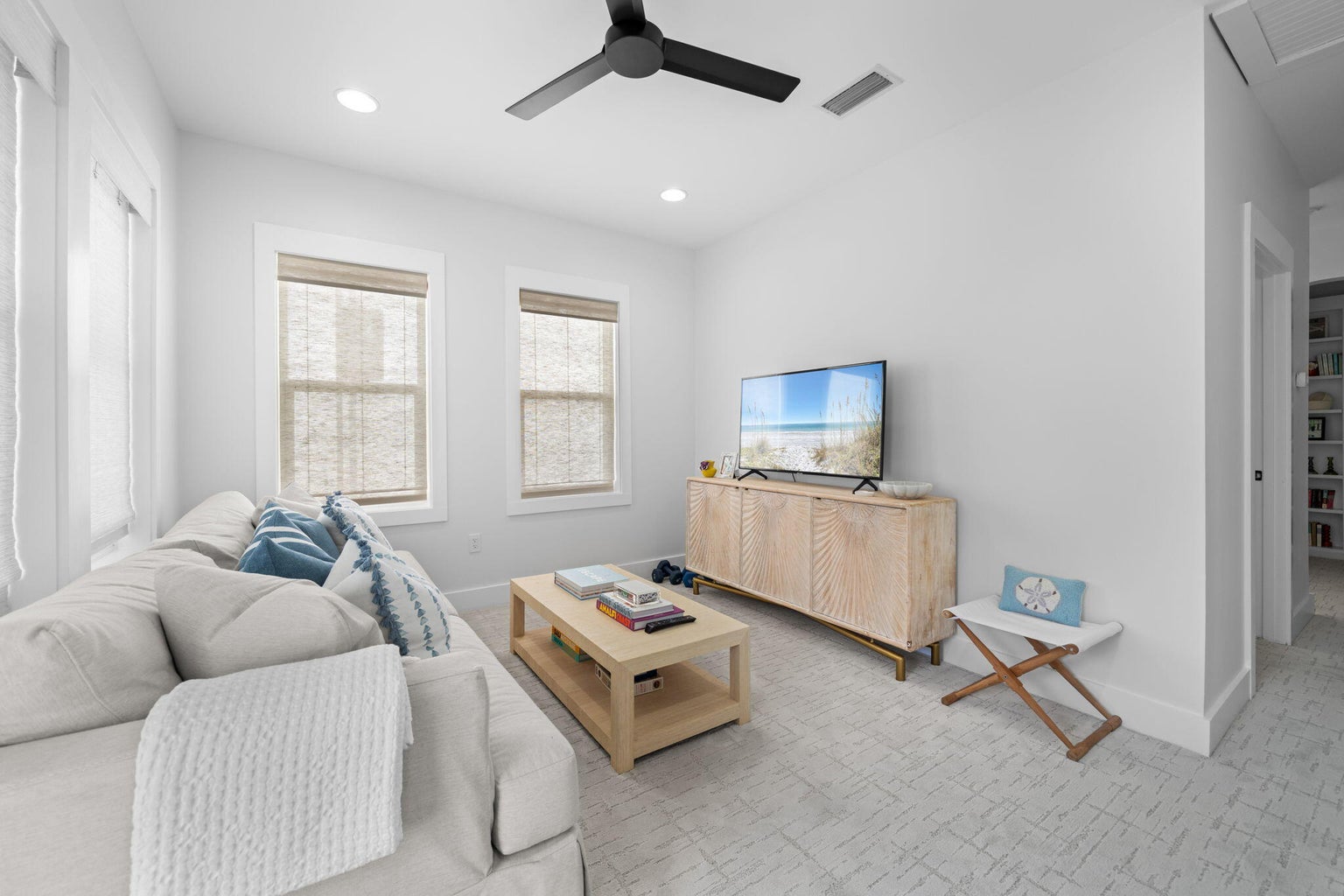 Upstairs Living Room.