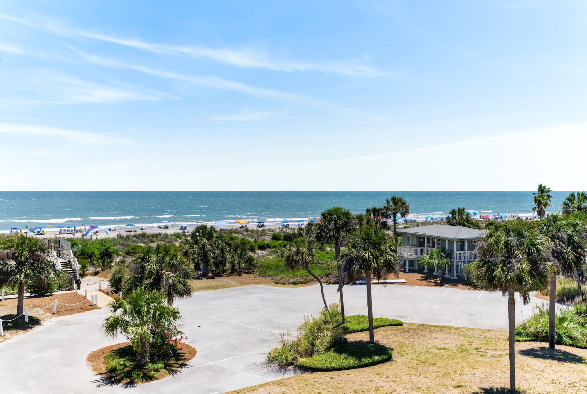 Beach views | Coastal Calm | Sea Cabins 310A, Isle of Palms, SC | IOP Escapes