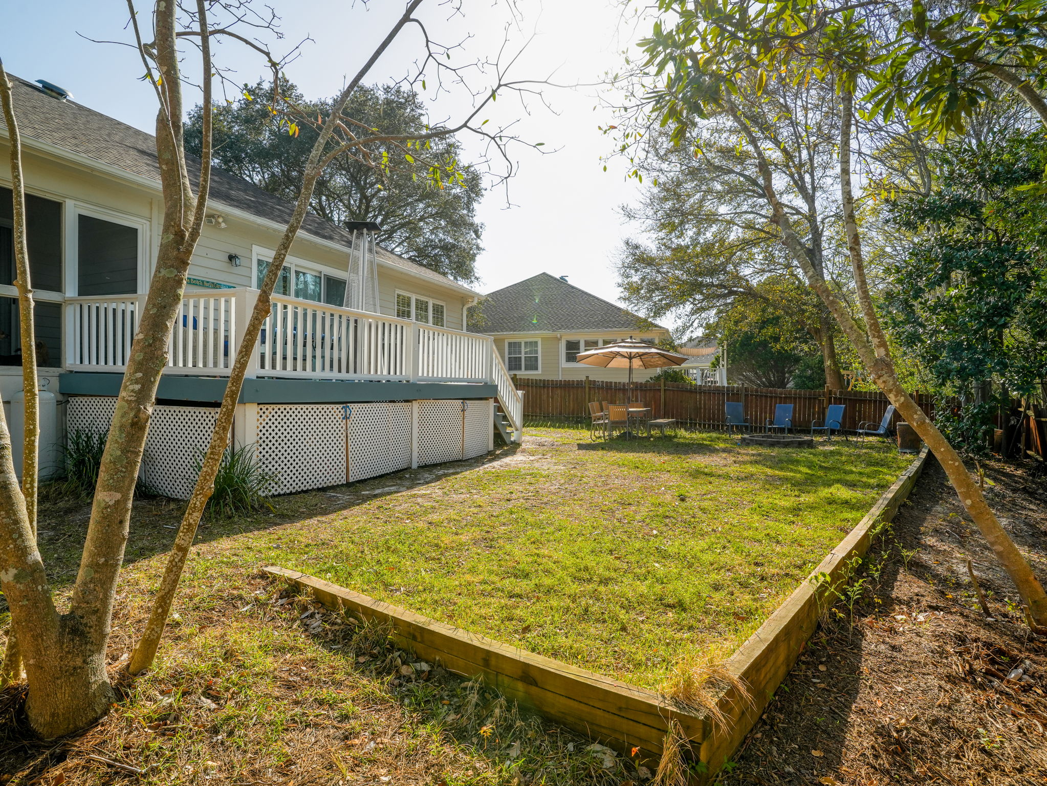 Fenced Yard