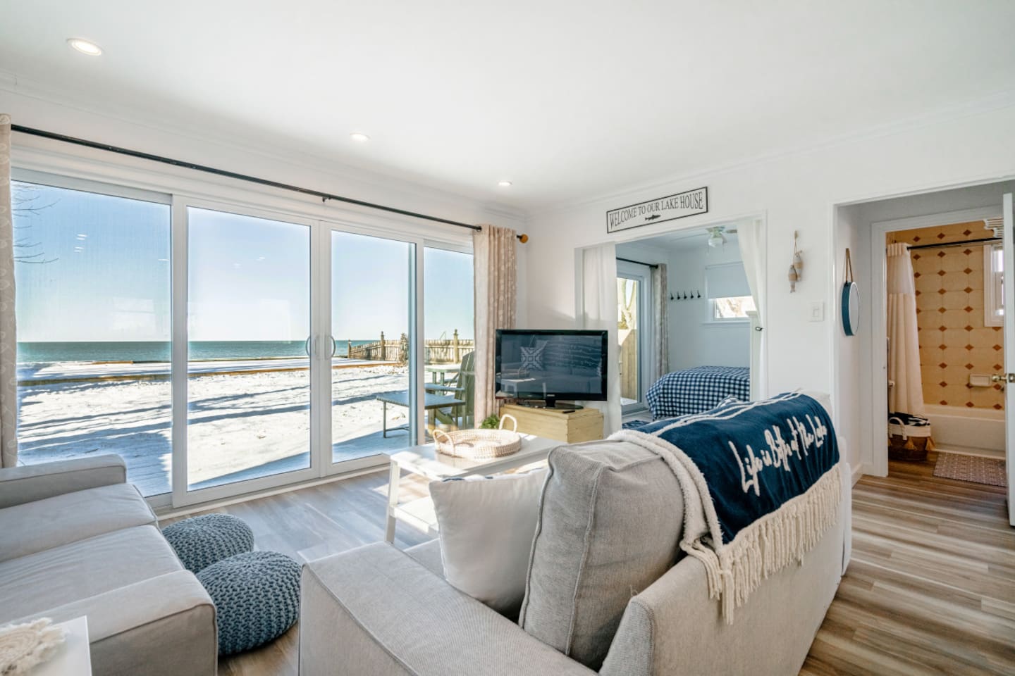 Living Area With A View