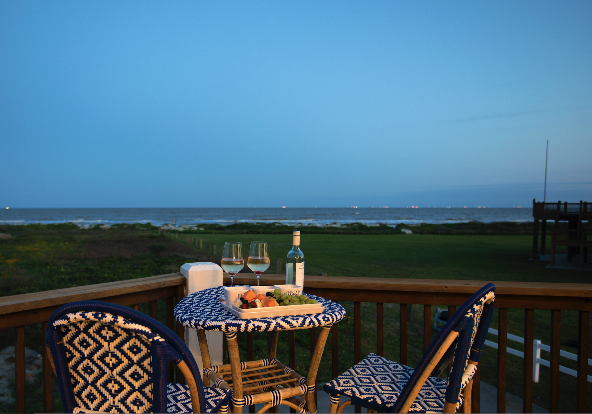The view from the Deck