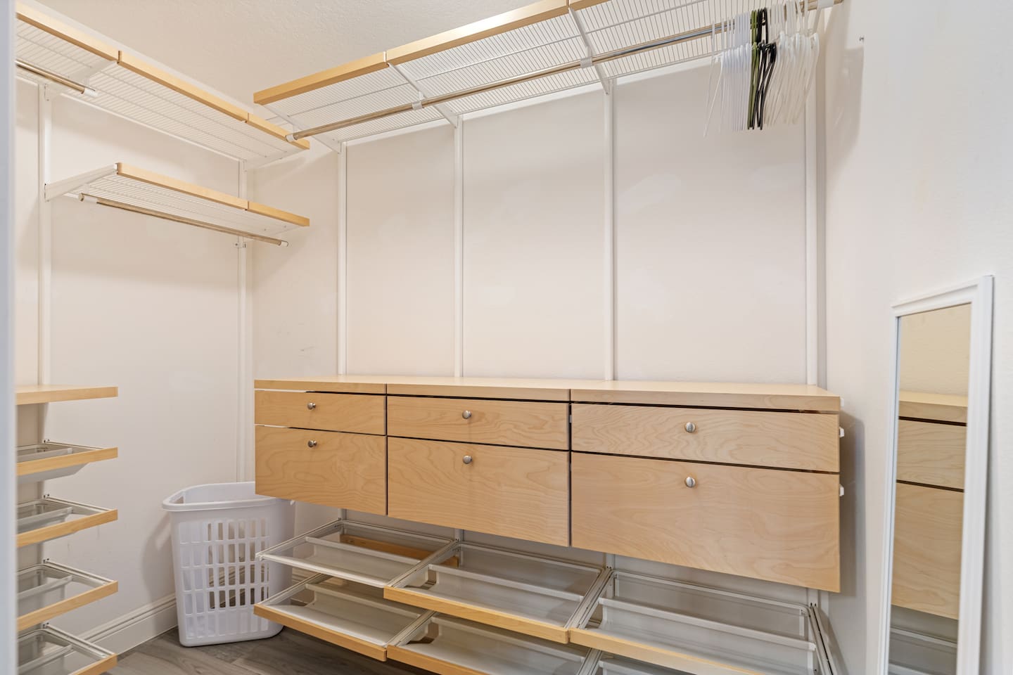 More storage in the large master walk in closet!  Plan an extended stay-we have room for you to bring all you will need to enjoy your time here!