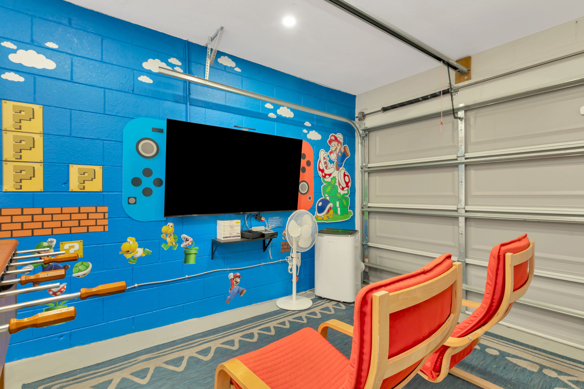 Enjoy some friendly competition in the game room!