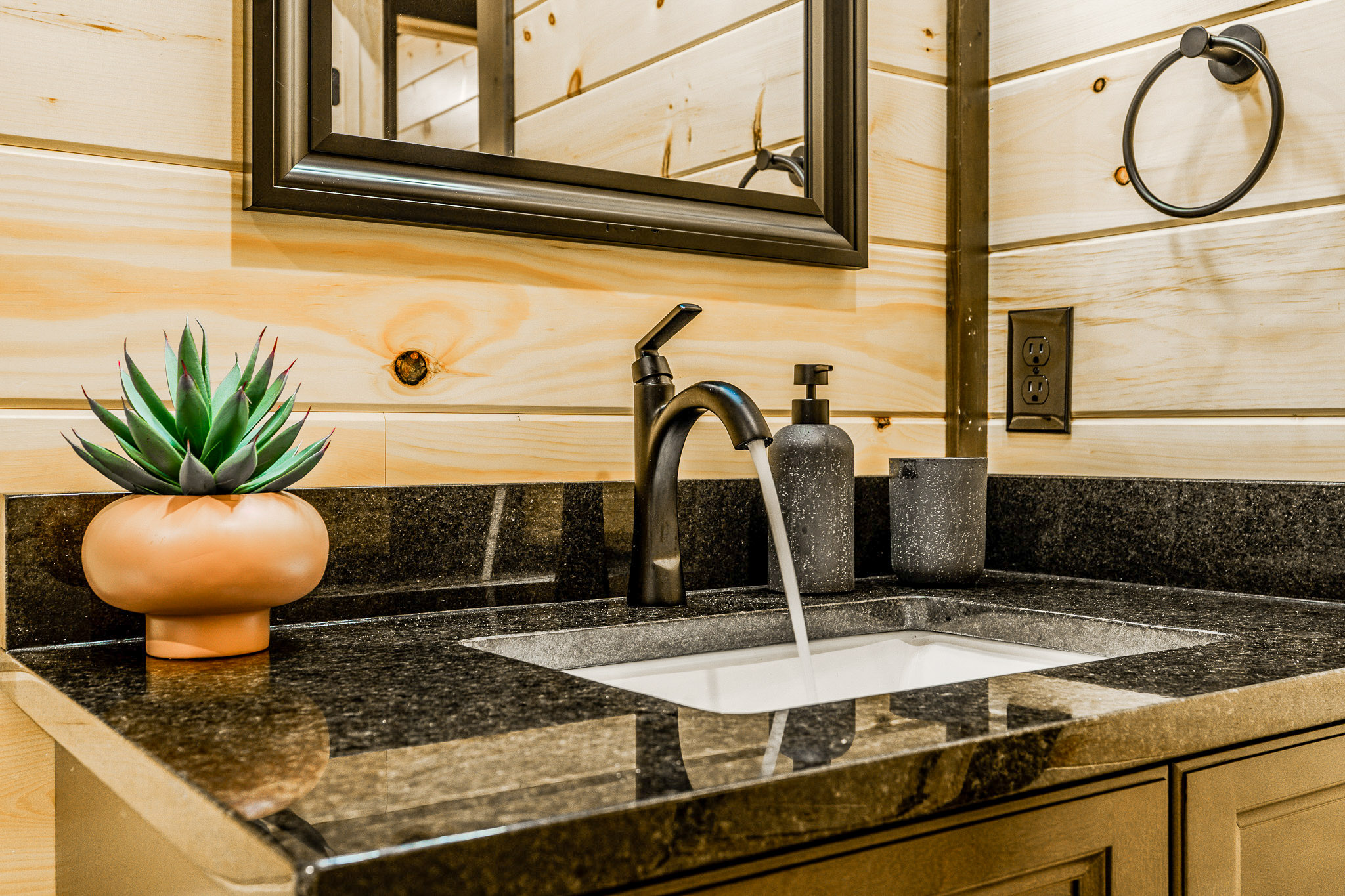 Modern designed bathroom