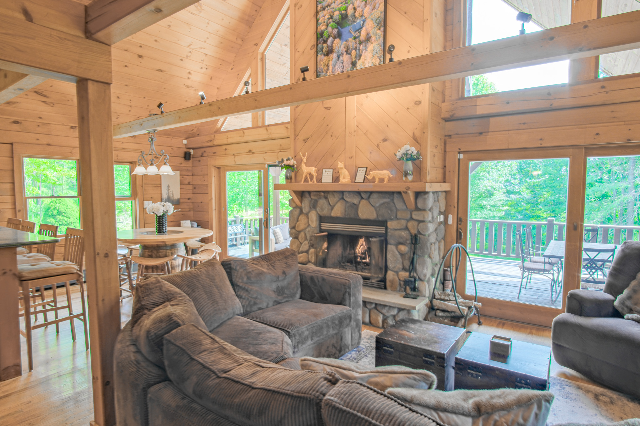 Make yourself like home with the most comfortable sofa with the best view!