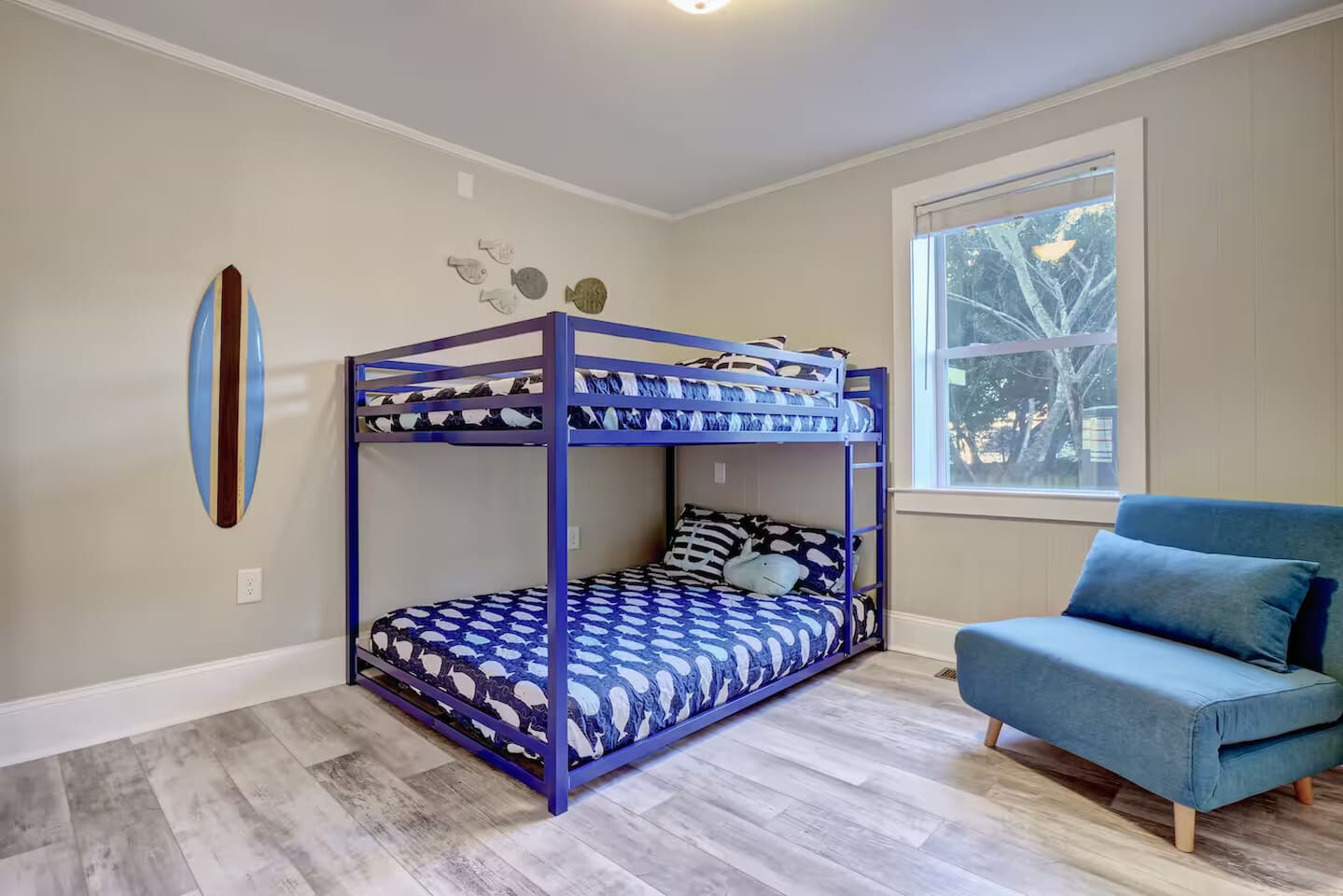 Bedroom 3 with Full over Full bunk bed