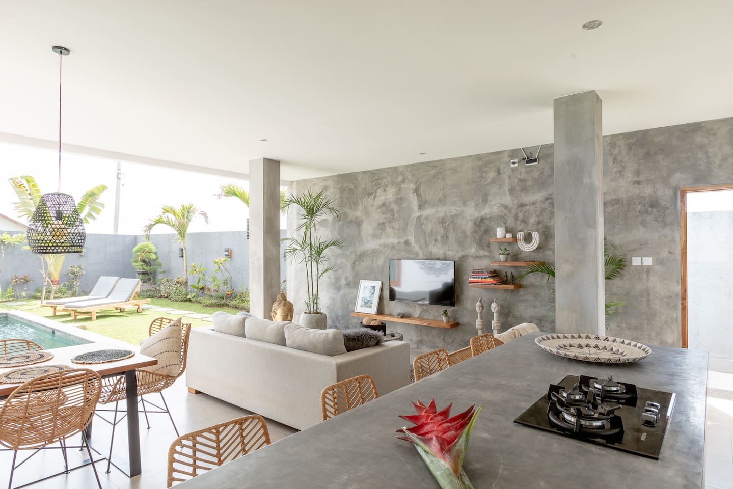 A bright and relaxing living space