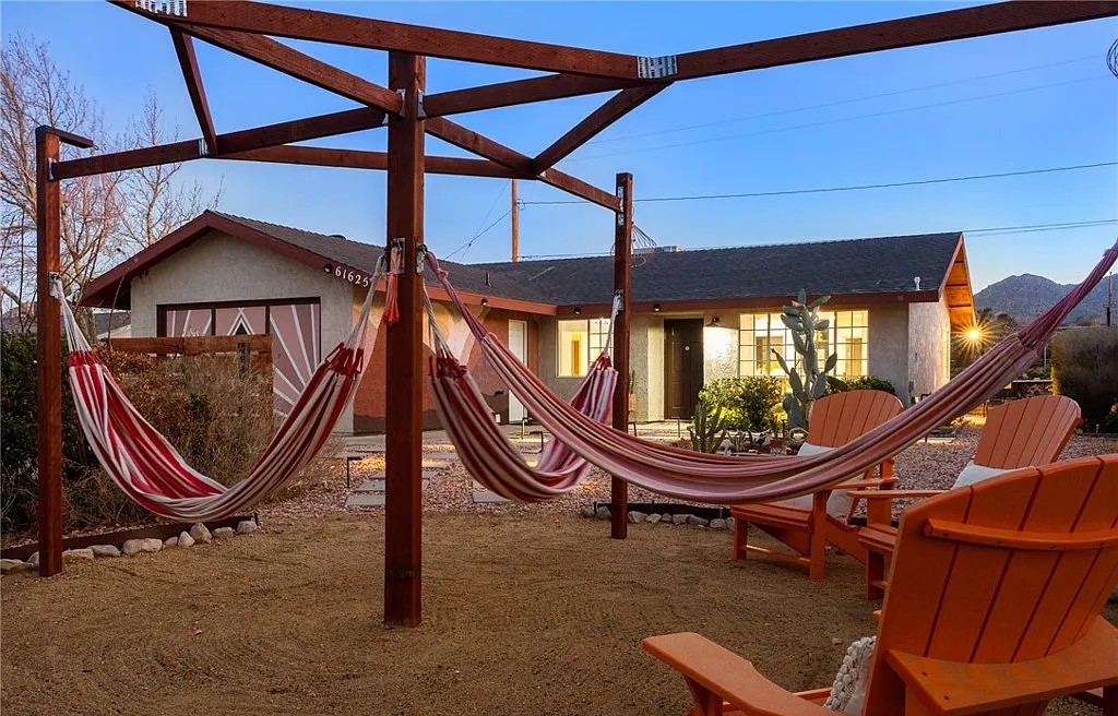 Swing into serenity with our front yard hammocks