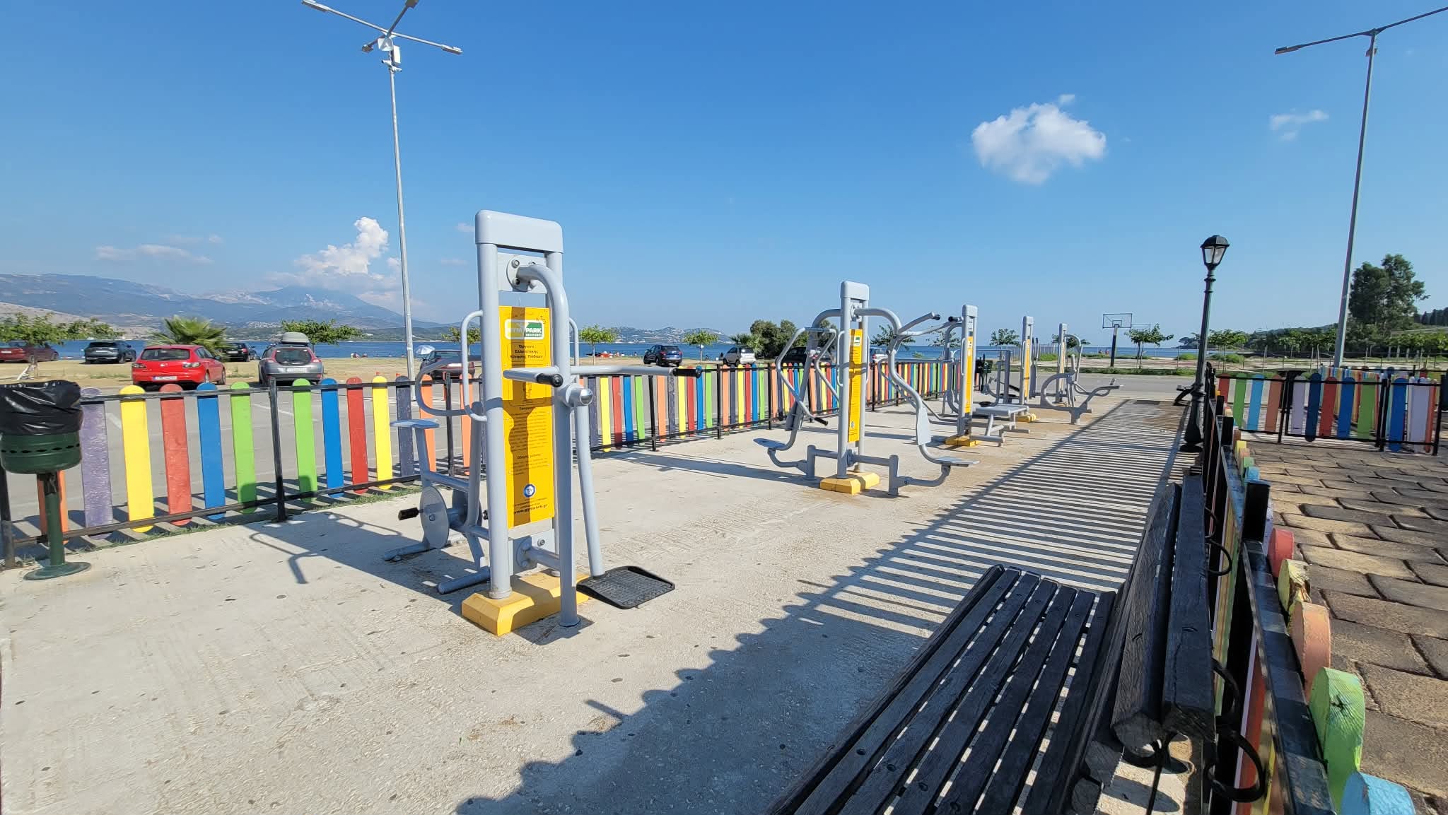 Gym Park in Lixouri near Fiki Bar Beach