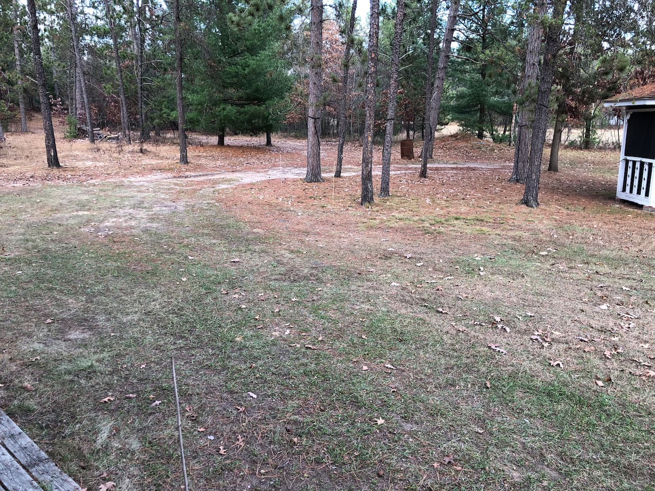 Wrap-around access for ease of in and out traffic for our larger groups. Plenty of parking.