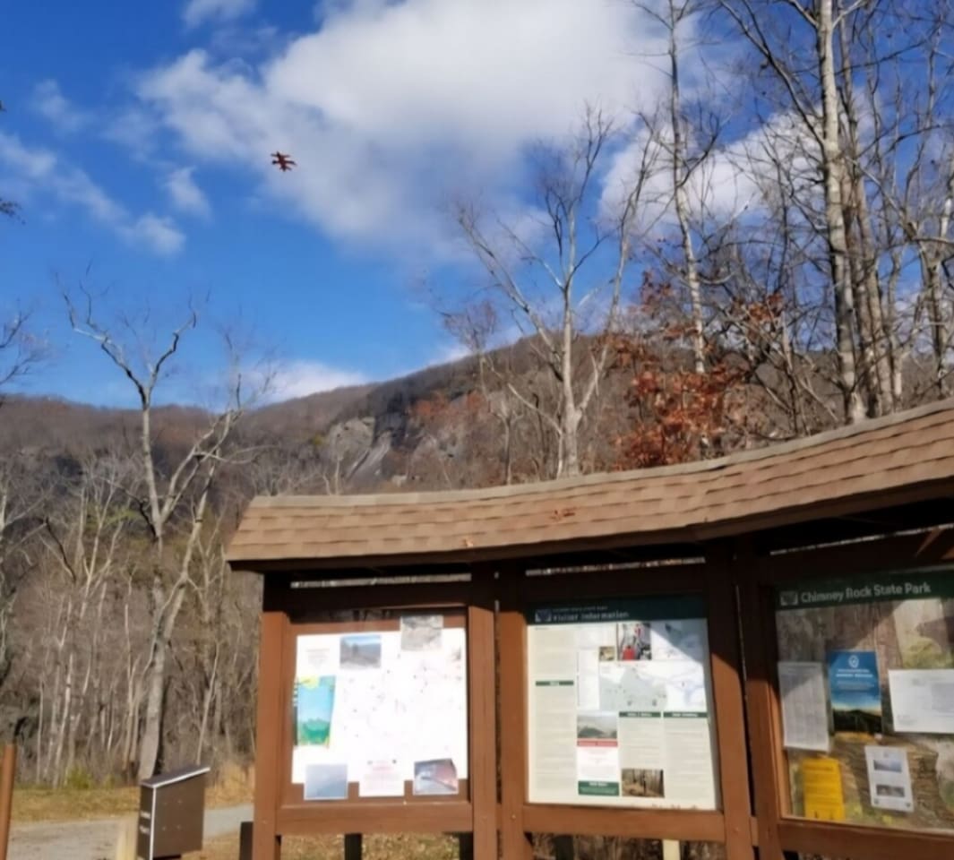 Nearby Rumbling Bald hiking Trails