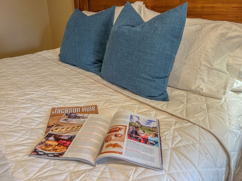 Local reading materials provided so you can dream about tomorrow's adventures.