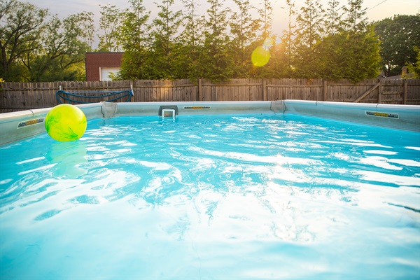 Take a soothing dip in the heated pool, unwind in the hot tub, and let the kids play freely with their own swing set and sandbox