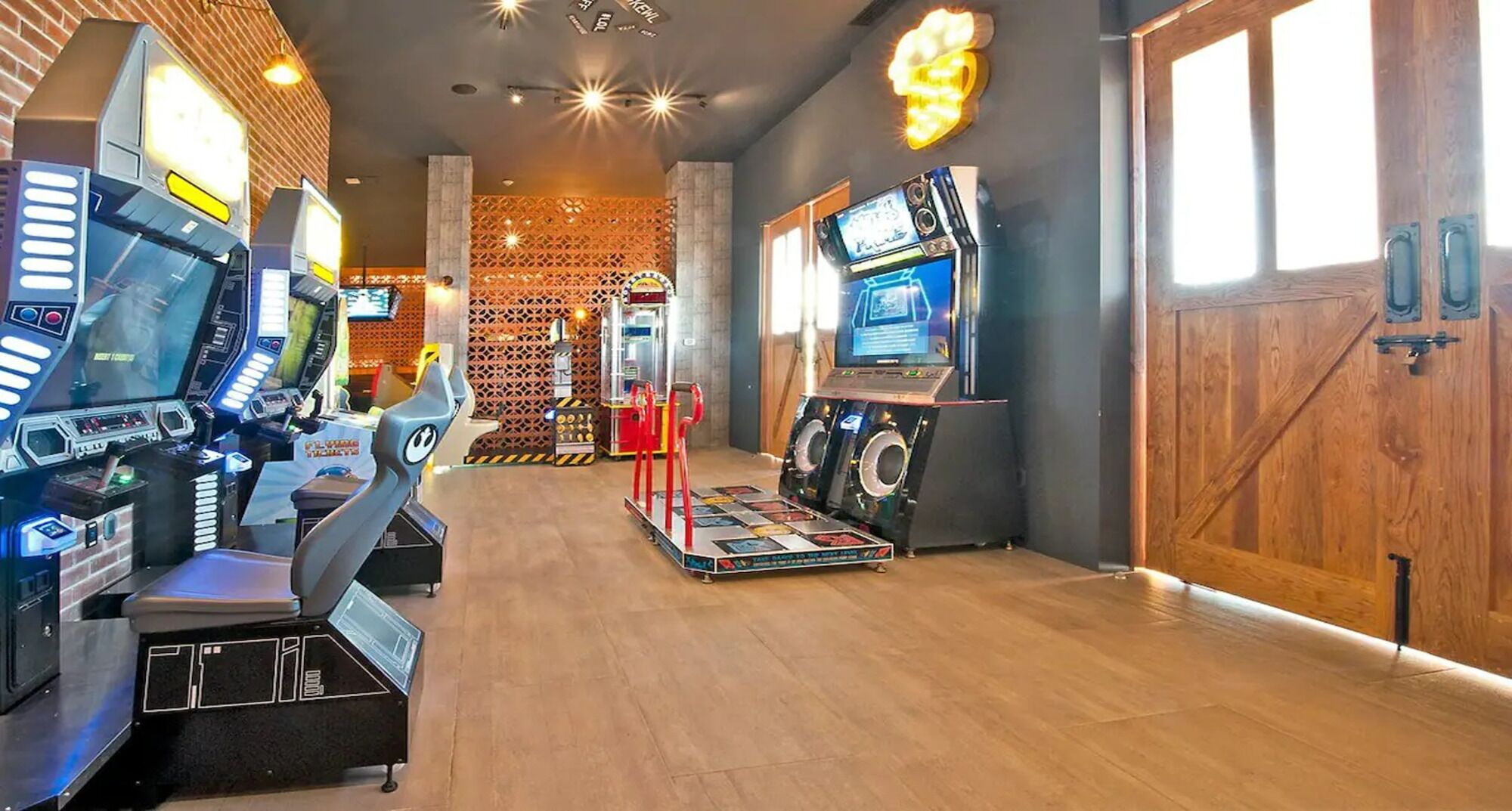 Gameroom at Pueblo Bonito Sunset while staying at the Rose, Vacation Travel Exclusives