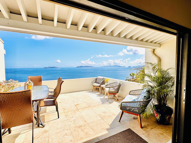 Open and spacious balcony allows you to enjoy those tradewind breezes while relaxing on the patio