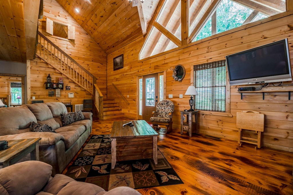 Large Windows in Living Room