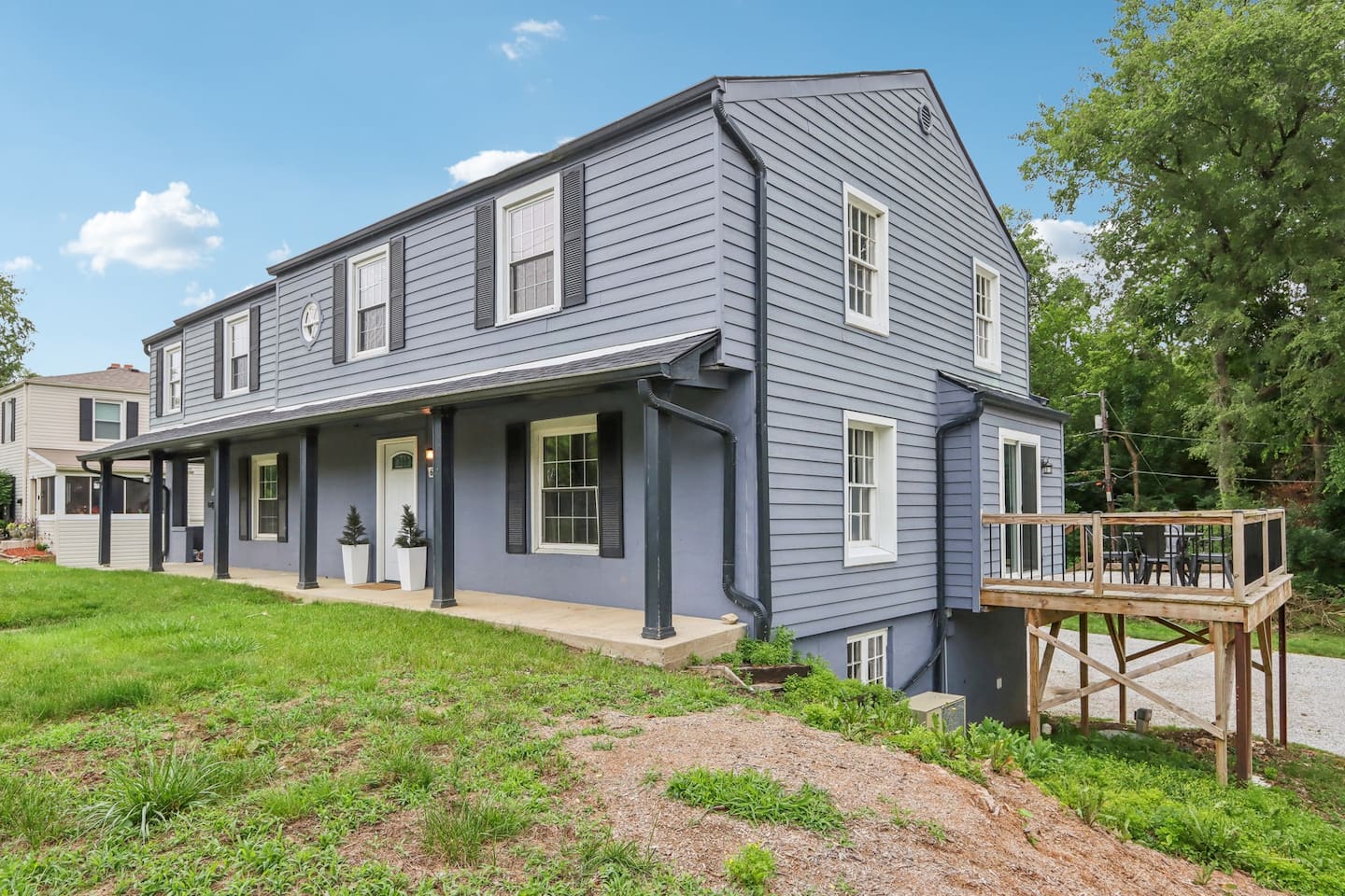 Welcome to this charming home, surrounded by serene views of Marott Woods.