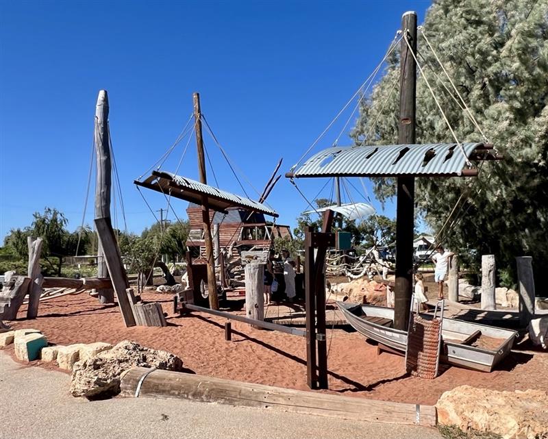 Dobbyn Park playground opposite the complex