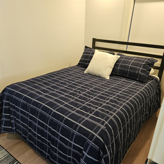 Downstairs bedroom: Full-size bed