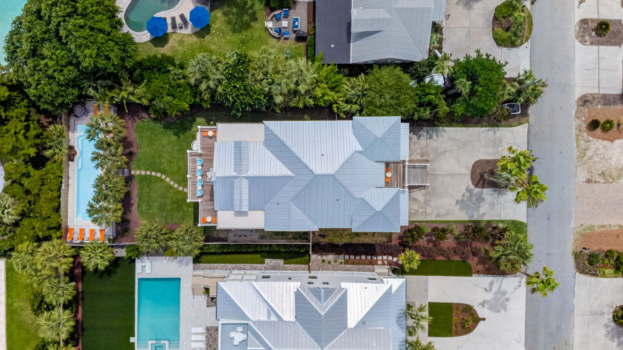 Birdseye View | Twin Palms | 914 Carolina Blvd | Isle of Palms, SC | IOP Escapes