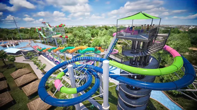 Schlitterbahn Waterpark Galveston – Seasonal waterpark (15 min drive)