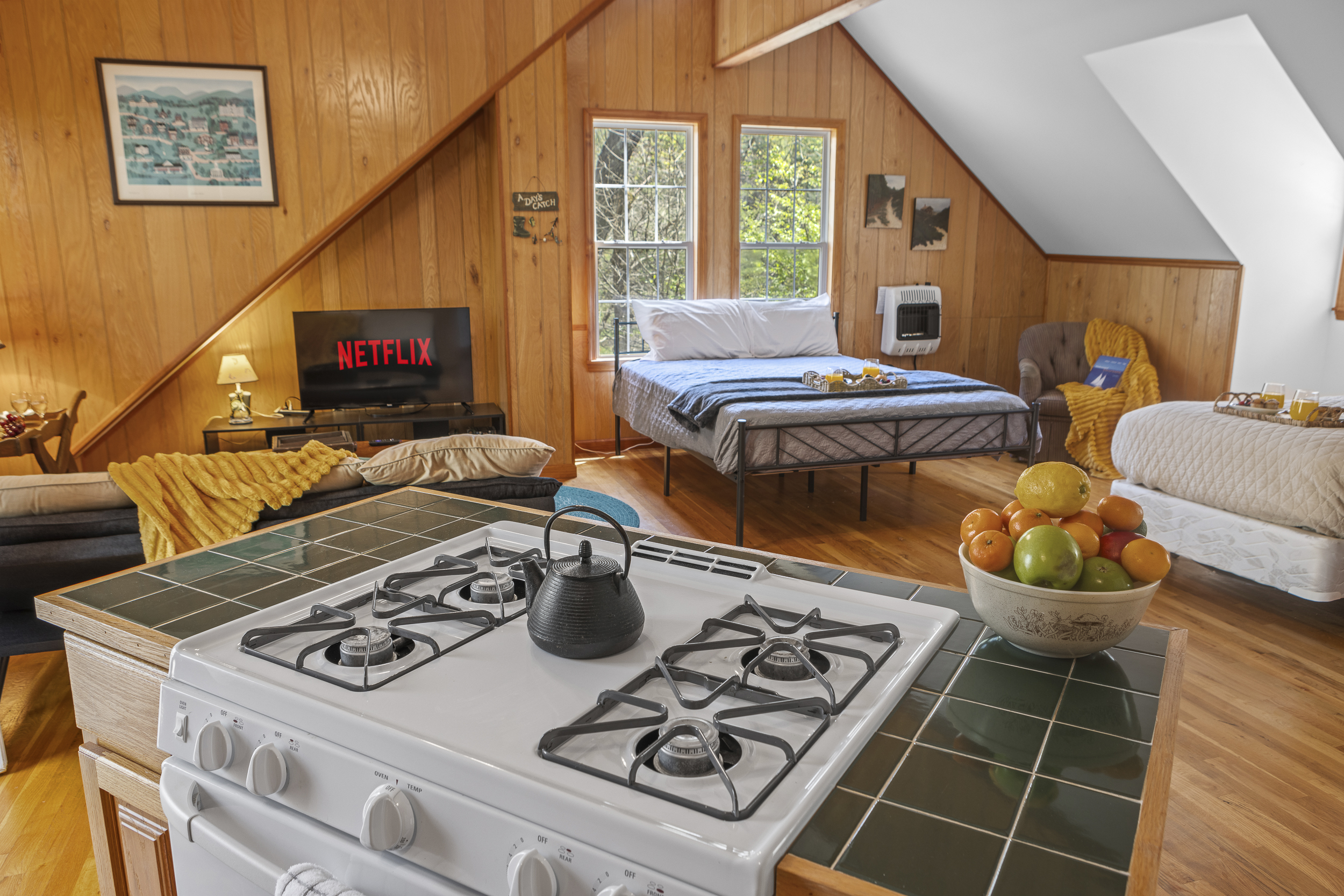 Cottage: Enjoy Netflix nights and stunning views from your mountain getaway!