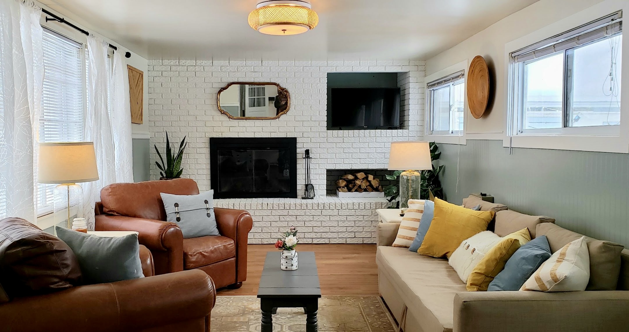 Old Lake House - Queen Sleeper Sofa