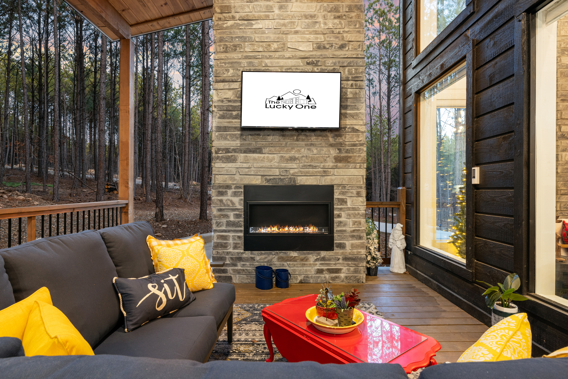 Outdoor Fireplace