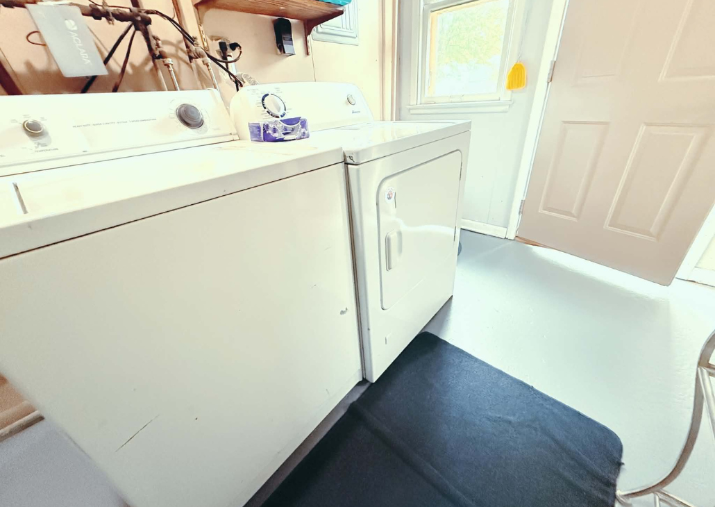 Don't bring home dirty clothes and use the washer and dryer during your stay. 