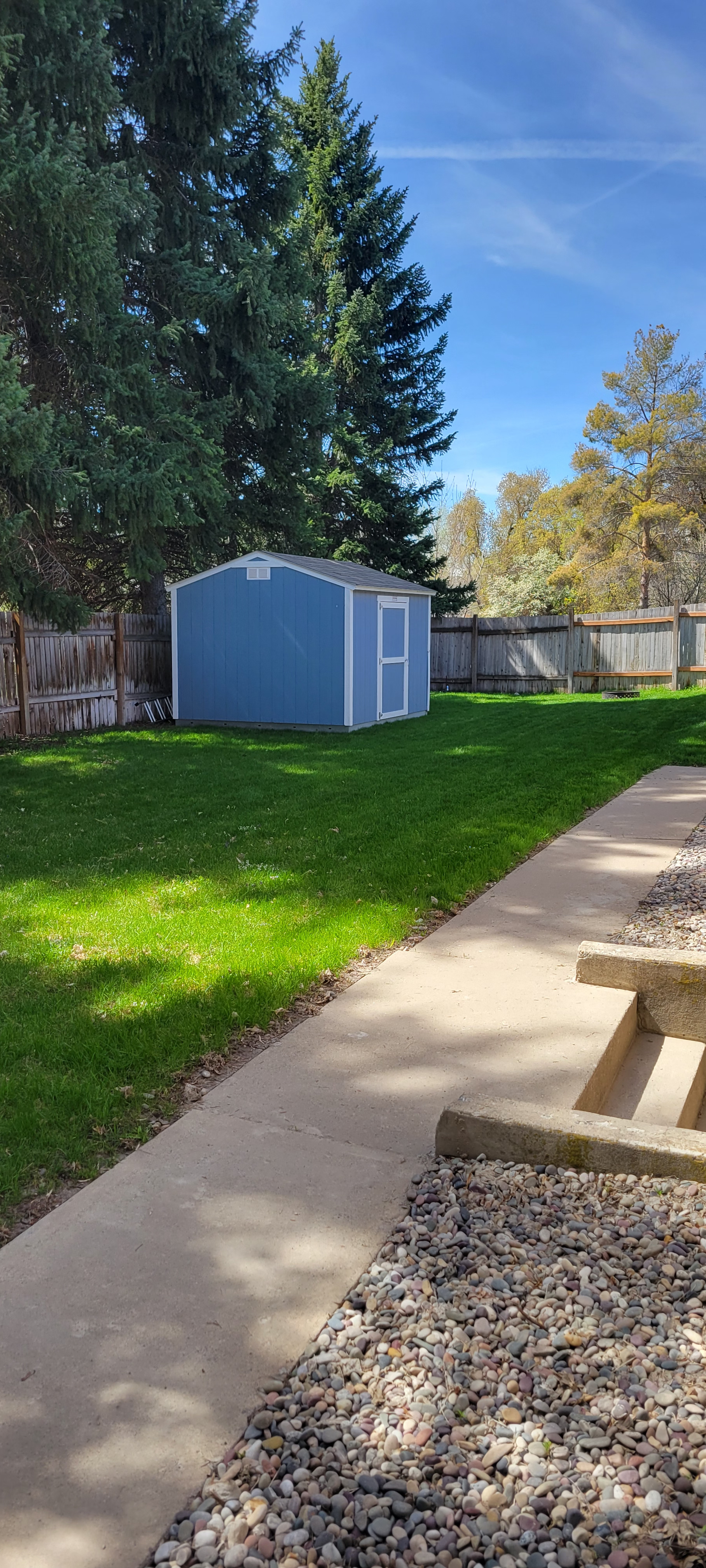 Shared backyard 